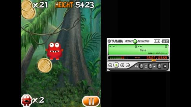 Mega Jump - Java game soundtrack смотреть онлайн