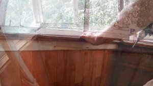 Как обшили балкон из того, что было. Эконом - вариант.