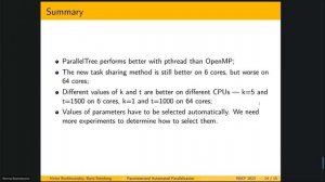 НСКФ-2023. Parameterized automated parallelization of a branch-and-bound algorithm