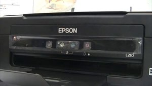 Epson L210 Test Print