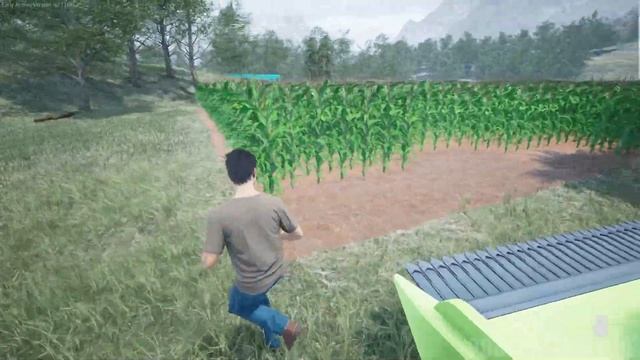FARMING - HARVESTING CROPS CORN+WHEAT+SUNFLOWER || RANCH SIMULATOR || OBSTINATE IS LIVE || HINDI || смотреть онлайн