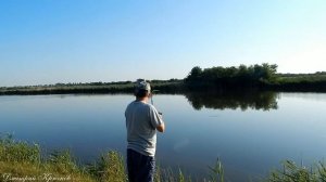 РЫБАЛКА СУПЕР бешеный клёв КАРПА частный пруд село Веревкино Тбилисский район КУБАНЬ. Живите в Кайф!