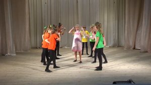 Образцовый театр "Апельсин". Сценка "Овощи"
