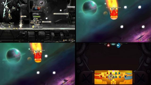 Awesomenauts Assemble [4K] 3 Player Local Multiplayer Co Op Series X - Gameplay смотреть онлайн