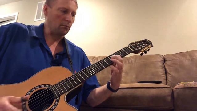 My Ovation Timeless Legend Nylon String Guitar review:) смотреть онлайн