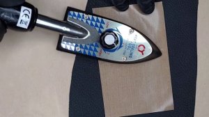 Восстановление текстуры кожи LeTech. Leather texture restoration.