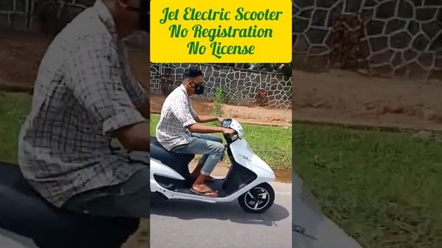 Jet Electric Scooter | No Registration, No License Required