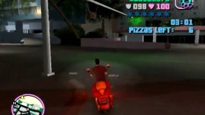 Проходим GTA Vice City-Миссия Развозчика Пиццы