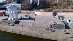 Саратов с высоты птичьего полёта