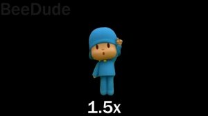12 Pocoyo "Play! Play! Play!" Sound Variations in 45 Seconds