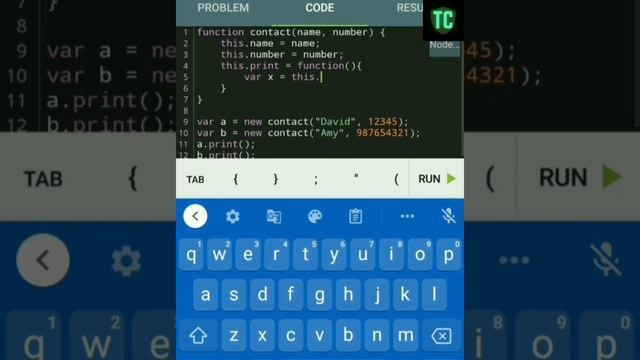 contact manager | 4th JavaScript project answer | JavaScript program answer| SoloLearn free courses