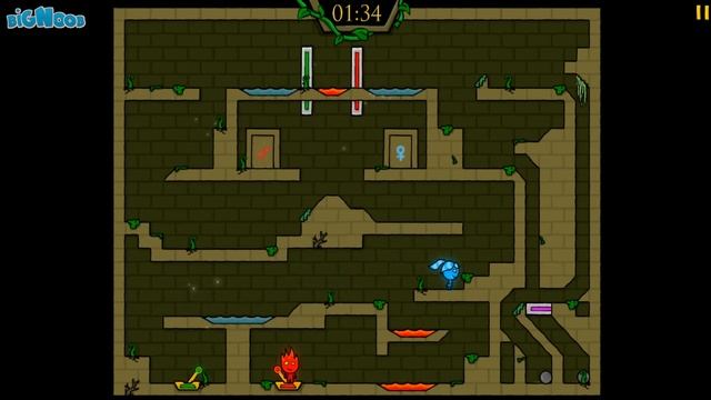 Fireboy And Watergirl 1 Friv Old Game Walkthrough [All Levels]