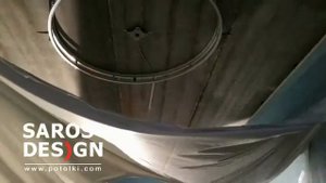 Многоуровневый натяжной потолок Saros Design за два дня