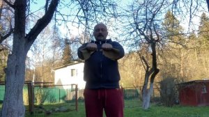 Сгибание стального гвоздя 190/6 мм в кожаных падсах в технике оверхэнд / overhand