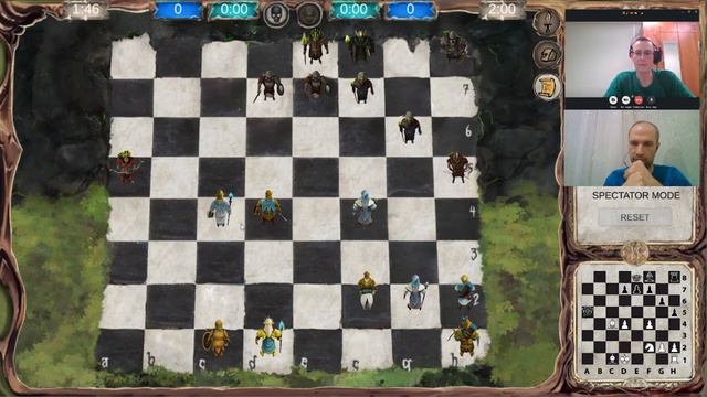 1 Раунд. Партия между @helena17216 и @lembard в рамках февральского Турнира по Chess Zombies смотреть онлайн