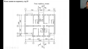 "Архитектурно-строительный чертеж здания"