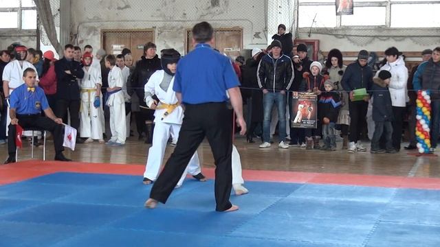 Хижинский Антон  - Леонов Рома-- Открытый Чемпионат г. Первомайск 30.11.2013 год. смотреть онлайн