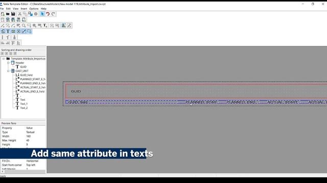 Tekla TekTalk - Attribute Import смотреть онлайн