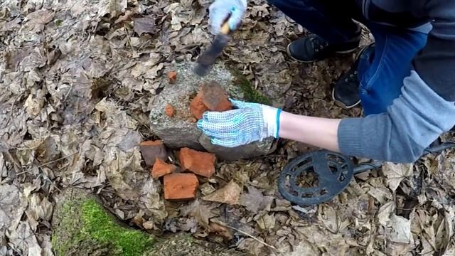 ТАЙНИК В КИРПИЧЕ! ШОКИРУЮЩАЯ НАХОДКА! Монета в кирпиче! смотреть онлайн