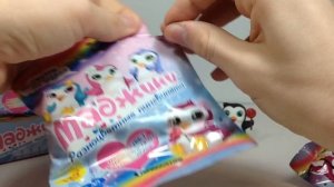 МАДЖИКИ Разноцветные ПИНГВИНЯТА от DeAGOSTINI Cюрпризы Милые ИГРУШКИ. MAGIKI Penguins TOYS Unboxing