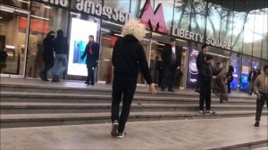 Аварцы В Тбилиси 2019 Лезгинка В Грузии Парни Танцуют Просто Сказачно Четко Улица Руставели