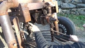 Обзор самодельной грохотной  картофелекопалки.