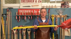 Лопата снегоуборочная алюминиевая женская Offner