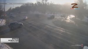 Момент гибели трех человек в ДТП с маршруткой и «КамАЗом» в Волгограде попал на видео