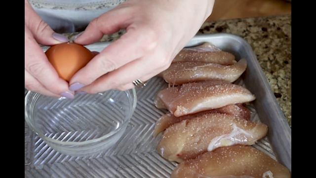 Crispy KETO CHICKEN STRIPS | Air Fryer Chicken Nuggets | Keto Air Fryer Recipe смотреть онлайн