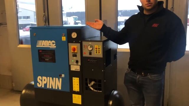 ABAC Spinn - skruekompressor смотреть онлайн