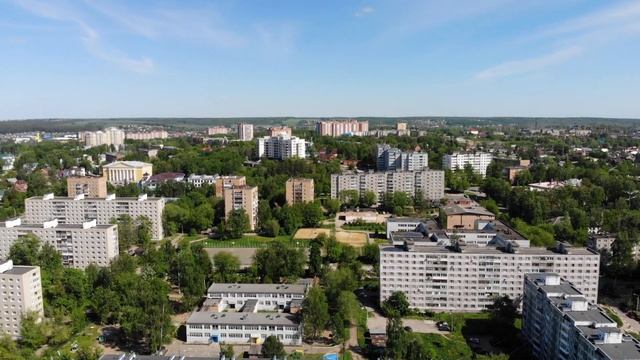 Дмитров с высоты птичьего полета