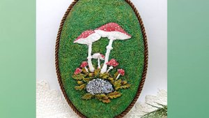 Панно Мухоморы