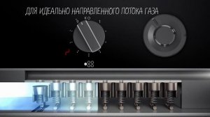 Газовые варочные панели Neff с технологией Flame Select