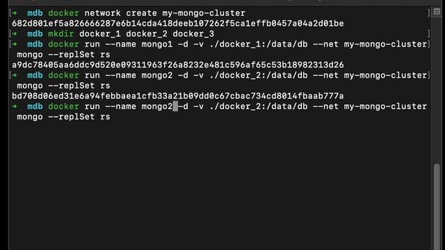 MongoDB Replica Set with Docker Containers смотреть онлайн