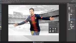 Speed Art (#Photoshop Cs6)- Tapa FIFA 2014 (messi) | Club Image