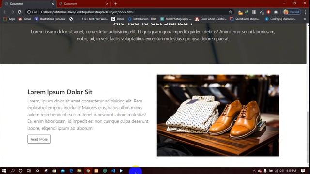 Bootstrap Project 1.4 [ Info - Section ] смотреть онлайн