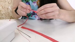 Шьем тонкие лямки на сарафан (петли/завязки/пояс)