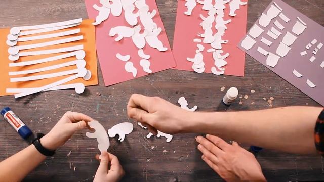 Игрушка ✖ МУЖИК И МЕДВЕДЬ ✖ из картона своими руками смотреть онлайн