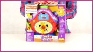 Fisher Price  Смейся и учись  Игрушка часы с кукушкой N1201)