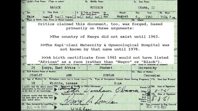 Where's the Birth Certificate? 1 смотреть онлайн