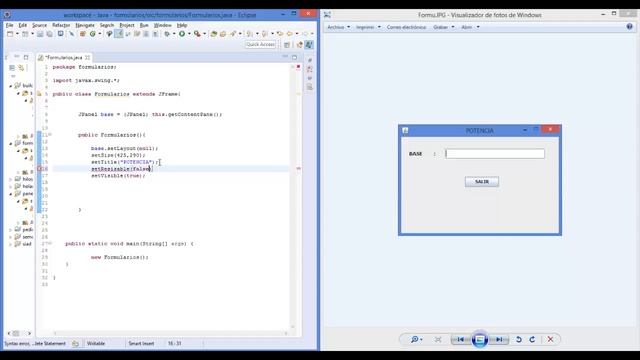Formulario Java con código JFrame y JPanel 2018 смотреть онлайн