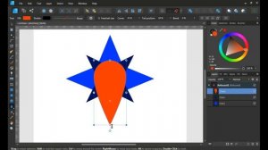 Membuat Logo Kompas Sederhana di Affinity Designer