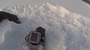 зимний тест эхолота garmin fishfinder 90