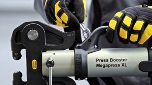 Система Viega Megapress S XL для соединения стальных труб, методом холодной опрессовки