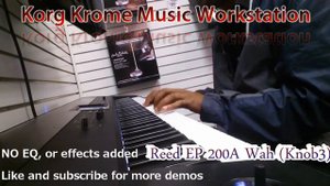 Korg Krome 88 Sounds Demo