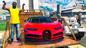 ГАНГСТЕР УГНАЛ BUGATTI CHIRON У ГЕНЕРАЛА В ГТА 5 МОДЫ! ОБЗОР МОДА В GTA 5! ИГРЫ ВИДЕО MODS