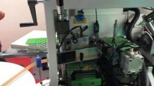 Видео в работе станка для облицовывания кромок WoodTec Compact mini 300 ч. 1