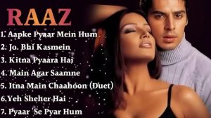 ||Raaz Movie All Songs||Dino Morea &Bipasha Basullmovie Jukebox||
