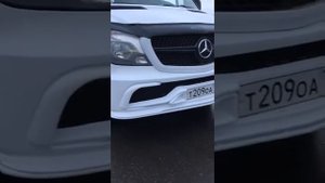 Mercedes Sprinter W906 передний бампер тюнинг