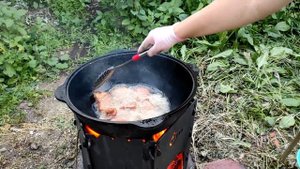Казан - кебаб. Казан - кебаб из свинины в казане. Казан - кебаб со свининой. Готовим вкусно.